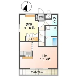 Berlina B【1階】の間取り