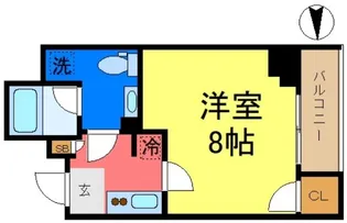 LUMEED新小岩【2階】の間取り