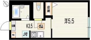 セードル和泉【1階】の間取り