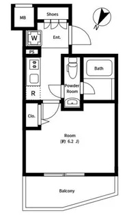 RELUXIA成増II【3階】の間取り