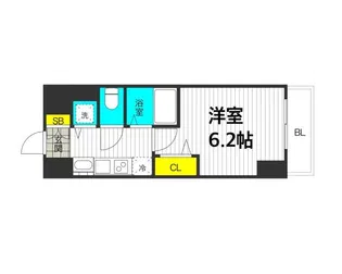 プレサンス堺筋本町フィリア【7階】の間取り