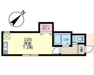 イーストヒルズ【1階】の間取り