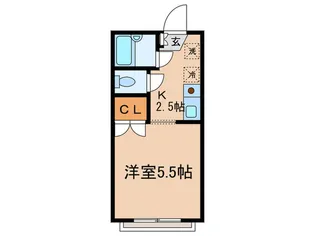 メゾンローレル【2階】の間取り