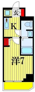 S-RESIDENCE松戸【4階】の間取り