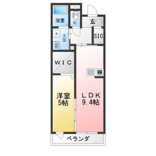 スフレガーデン三好丘【2階】の間取り