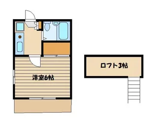 ハイブリッヂ【2階】の間取り