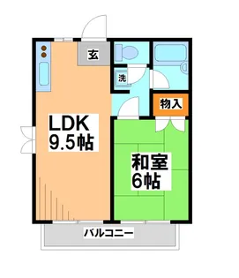 グレンアミニティーII【2階】の間取り