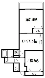 エクセル中野【4階】の間取り