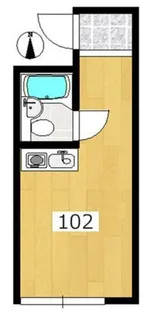 茂富ハウス7【1階】の間取り