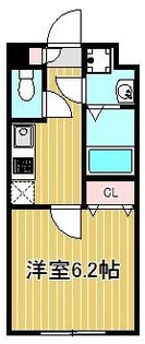 TRYM武蔵小杉【3階】の間取り