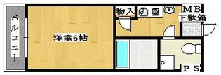 カーサ王塚台【2階】の間取り
