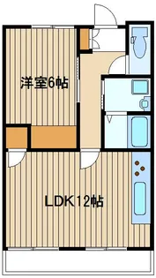 フラット吉川【2階】の間取り