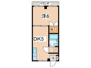 丸松ビル【3階】の間取り