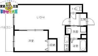 SGB浜町【5階】の間取り