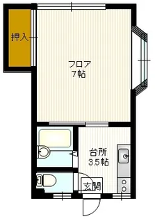 コーポ黎明【2階】の間取り