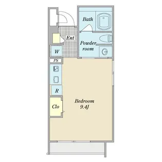 クリエシェンテ幡ヶ谷【4階】の間取り