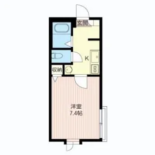 カーサ・ドマーニ【2階】の間取り