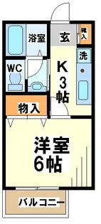 エムヤマグチ【1階】の間取り