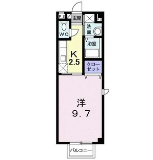 Miona.12(トゥエルヴ)【2階】の間取り