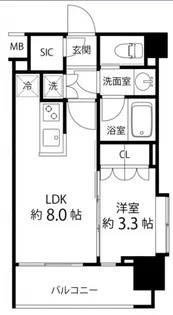 リリエンベルグ目白壱番館【2階】の間取り