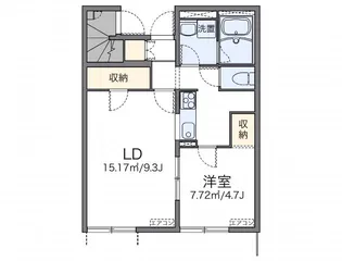 レオネクストわかば【1階】の間取り