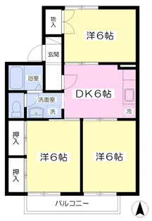 ガーデンハイムA棟【1階】の間取り