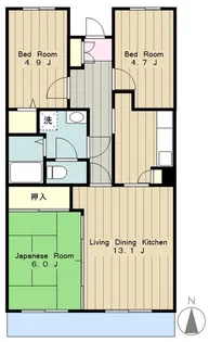 Sazan Piloti・つまだ【3階】の間取り