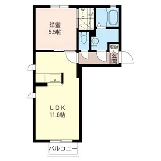 メゾン カリテ【1階】の間取り