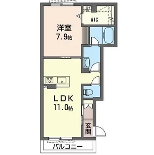 コラージュリブレ【1階】の間取り
