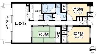 紫野門前町アーバンライフ【4階】の間取り