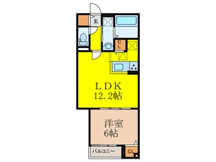 ツイテールII【2階】の間取り