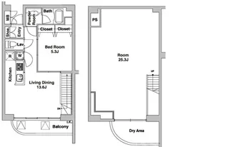 プライムアーバン恵比寿【2階】の間取り