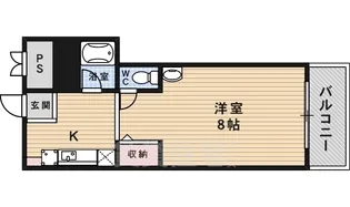 山仁サツキハイツ2【3階】の間取り
