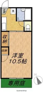 ママカトレアハイツ【1階】の間取り