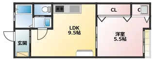 JS小山【1階】の間取り