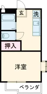 シャトル樹【2階】の間取り