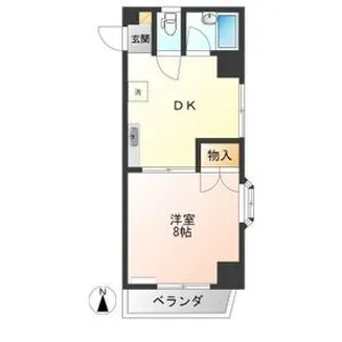 エール・ド・シャトーI【3階】の間取り