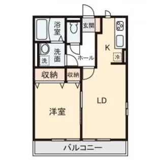 SOUTH SIDE II【1階】の間取り