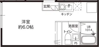 レピュア蓮根レジデンスWEST【2階】の間取り