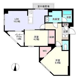 ベルフォーレII【2階】の間取り