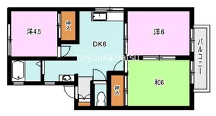 コンフォート伊敷台【1階】の間取り