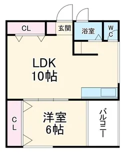 松風園ハウス【7階】の間取り