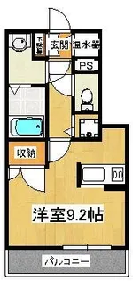 シャンテボナール【1階】の間取り