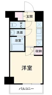 エステムコート横濱大通り公園【10階】の間取り