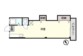 旭ヶ丘マンション【3階】の間取り
