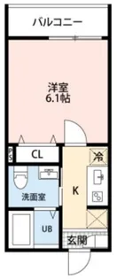 Hale Moana 一橋学園【3階】の間取り
