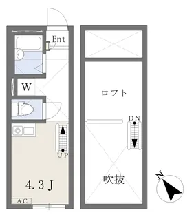 コンフォール寺尾台【2階】の間取り