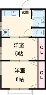 第5ハイムトシマ【1階】の間取り