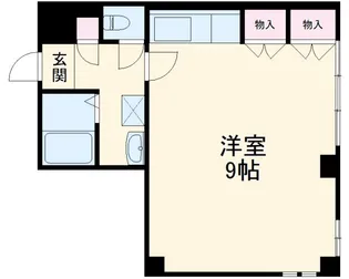 シルクルーム7番館【1階】の間取り