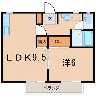 N-レジデンスII【2階】の間取り
